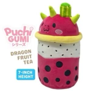 Puchi Gumi Series 1 Dragon Fruit Tea 7" Plush